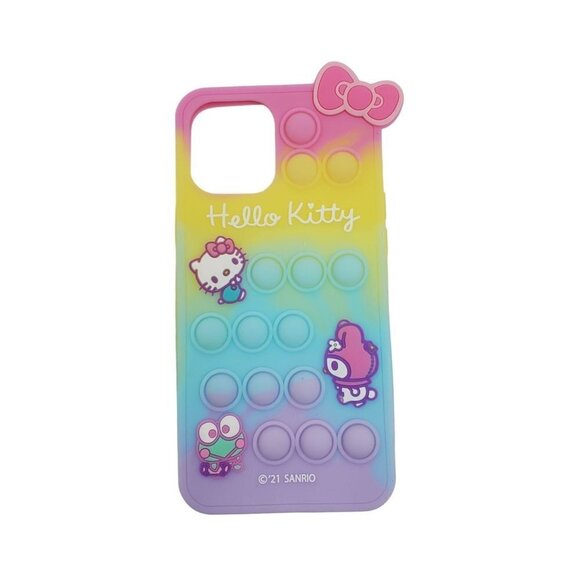 Hello Kitty iPhone 12 pro Max Sanrio 2021 Bubble Fidget Phone Case Shein X - Picture 1 of 3